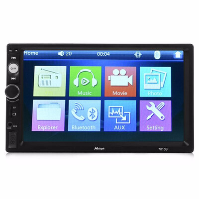 

Rectangle 7010B 7 inch Bluetooth FM Radio Car MP5 Player with Remote Controller