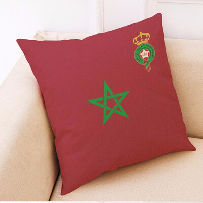 

The 2018 World Soccer Cup Home Decor National Flag Cushion Cover Linen Sofa Design Throw Pillow Case