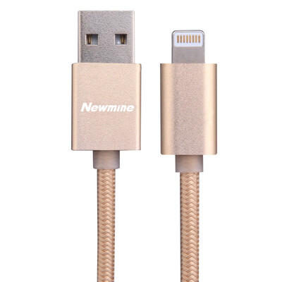 

Newman (Newmine) XB01 Apple data cable iphone6s data cable charging line braided wire for Apple 6 / 6s plus braided wire