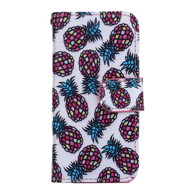 

MOONCASE Case for iPhone 5G / 5S Flip PU Card Holder Leather Wallet Foldable Stand Feature Pouch Cover No.A04