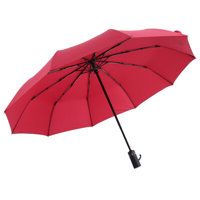 

Midea MAYDU Pure color automatic opening&closing 30 umbrella male business folding umbrella M3351 wine red