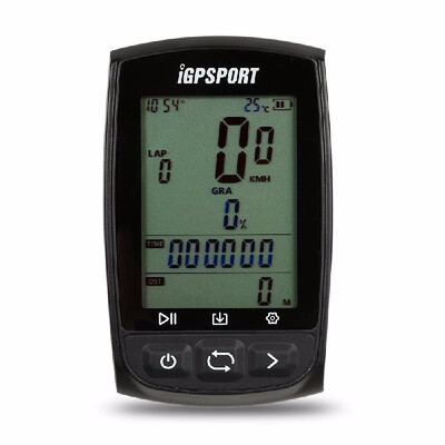 

iGPSPORT GPS Cycling Computer Rechargeable IPX7 Waterproof Anti-glare Screen Bicycle Cycling GPS Odometer with Mount