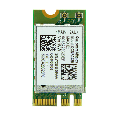 

Wireless Adapter Card for Qualcomm Atheros QCA9377 QCNFA435 80211AC 24G5G NGFF WIFI CARD Bluetooth 41