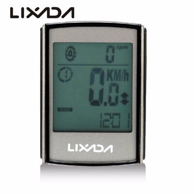 Lixada 3-in-1 Multifunctional Wireless LCD Bicycle Cycling Computer with Cadence