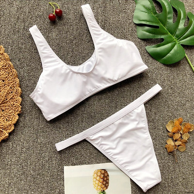 

Sexy&pure color swimsuit bikini