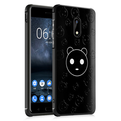 

Goowiiz Fashion Phone Case For Nokia 356 Luxury 3D Cute Cartoon Slim Soft Silicone Prevent falling