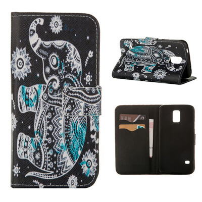 

MOONCASE ЧЕХОЛ ДЛЯ Samsung Galaxy S5 Flip PU Leather Fold Wallet Card Slot Kickstand Back [Pattern series] /a15