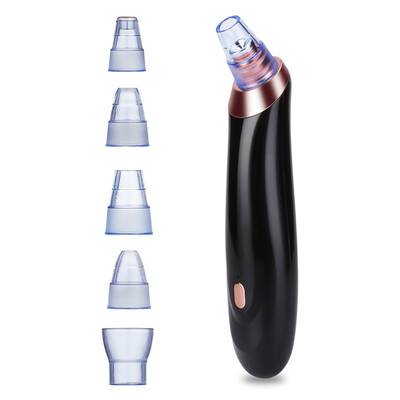 

TOMNEW Vacuum Blackhead Remover Kit Electric Suction Blackhead Removal Tool Skin Pore Cleaner with 3 Adjustable Suction Levels