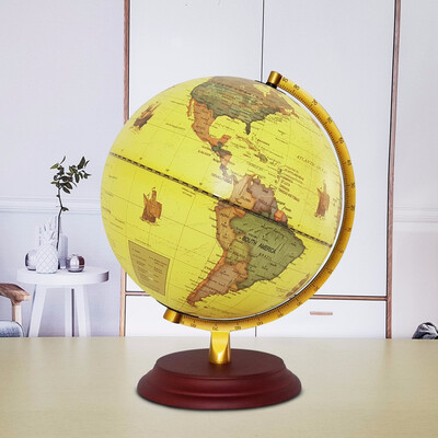 

European retro English version of the globe HD 25cm creative home decoration ornaments students with pure English teaching globe