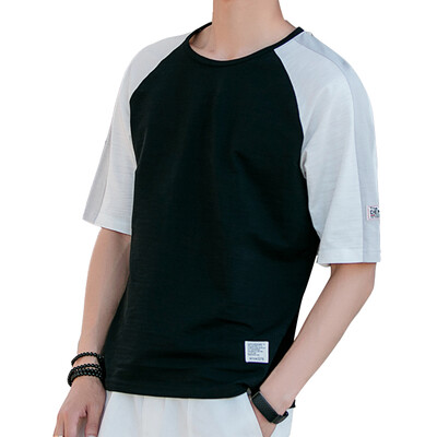 

Damaizhang Brand Designer Men T-shirt Summer Solid Color Cool Short Sleeve Slim Fit Hip Pop tshirt Mens Clothing