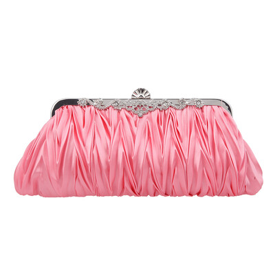 

Fawziya Satin Pleated Clutch Purses For Women Evening Clutches For Wedding And Party