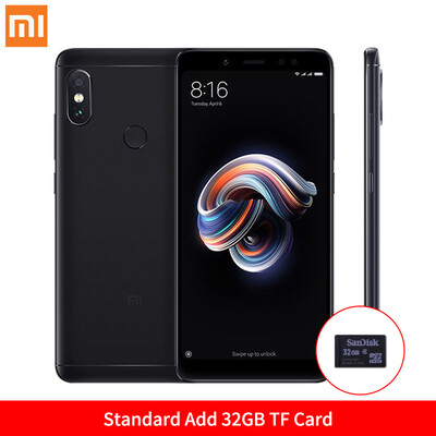 

Глобальная версия Xiaomi Redmi Note 5 4GB 64GB 5.99 "18: 9 Full Screen Dual Camera Note5 Смартфон Snapdragon 636 Octa Core 4000mAh