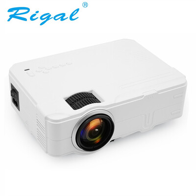 

Rigal RD812 Mini proyector LED inalámbrica WiFi cable sincronización pantalla LCD 3D proyector Multi pantalla HDMI USB VGA vídeo h