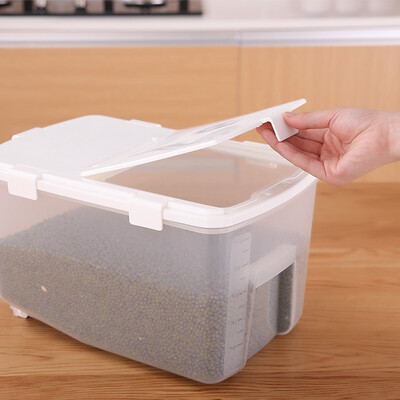 

FaSoLa rice bucket 11 liters can accommodate 10kg rice with pulley gift cup