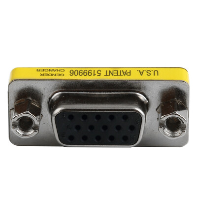 

New Female to Female VGA HD15 Pin Gender Changer Convertor Adapter