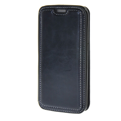 

MOONCASE Premium PU Flip Leather Wallet Card Pouch Back чехол для Cover Samsung Galaxy S6 Edge сапфир