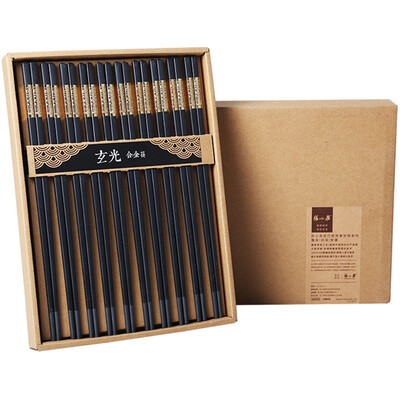 

[Jingdong Supermarket] Zhang Xiaoquan Xuan Guang alloy chopsticks ten pairs of sets (gold) W70006000