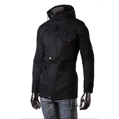 

Zogaa Men's Jacket Autumn And Winter Casual Slim Army