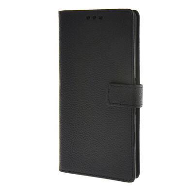 

MOONCASE чехол для Sony Xperia M4 Litch Skin Flip Wallet Card Slot Stand Pouch Leather Cover Black