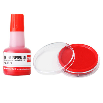 

Гастроном (дели) 33227 эффективным и экономичным пакет чернил колодки (высокоэффективная сушка штамп колодки чернил (красный) + 1, быстросохнущие чернила прокладка)