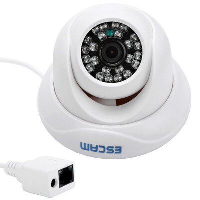 

ESCAM QD500 Раковины камеры Объектив 3.6мм IP66 Водонепроницаемый 1MP H.264 HD 720P высокой Defenition монитор