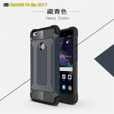 

Goowiiz Phone Case For Huawei P8 Lite 2017P9 Lite 2017GR3 2017Honor 8 Lite King Kong Armor Fashion Bumper PC TPU