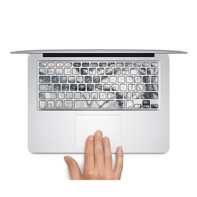 

GEEKID@ Macbook Air keyboard decal sticker US style Marble macbook pro retina 13 individual keys sticker skin Protector