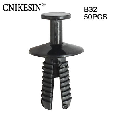 

CNIKESIN 100PCS B32 6mm Hole Auto Fastener Car Trunk Liner Bumper Fender Push Type Shield Retainers Clips for BMW X1 X3 X5 X6
