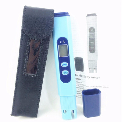 

10PCS Digital Hydroponics EC Conductivity Meter Water Quality Tester Water Hardness Tester Conductivity Tester Pool SPA Aquarium