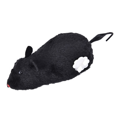 

Wind Up Funny Running Mouse Rat Move Tail Cat Kitten Prank Toy Joking Gag Gift