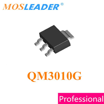 

Mosleader QM3010G SOT223 100PCS 1000PCS QM3010 30V 42A N-Channel High quality Made in China