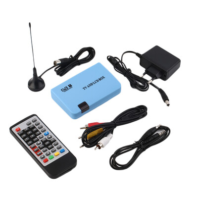 

Digital DVB-T Stand-alone LCD TV Box Receiver Recorder Remote Control Radio