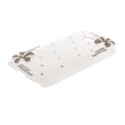 

MOONCASE Luxury Flower Crystal Bling Rhinestone Hard Back Shell чехол для Motorola Moto E