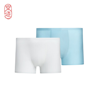 

JZAO Mens boxer underwear Light Breathable underwear for men 2 packs