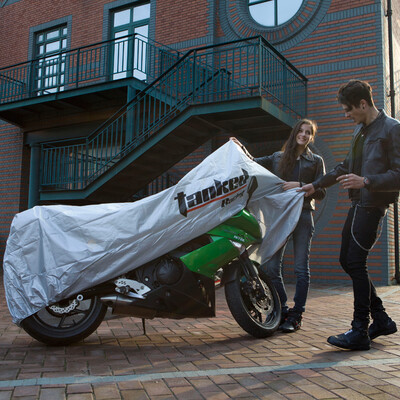 

Tanked Racing Electric Car Battery Scooter Motorcycle Car Cover TMC004 Sun Protection Rain Cover Dust  Code Silver