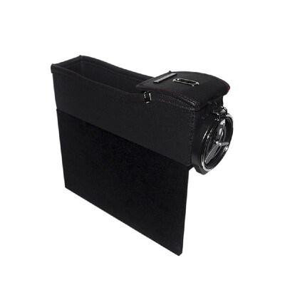 

2 Pcs Car Seat Gap Pocket Catcher Organizer LeakProof Storage Bags Multifunctional Seat Gap Store Content Box