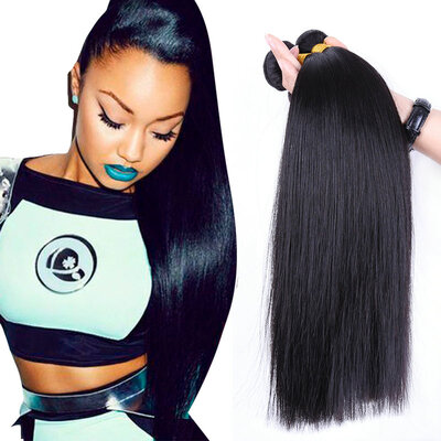 

CLAROLAIR Hair 7A Brazilian Virgin Hair Straight 3Pcs Lot Human Hair Weft Extensions 100 Unprocessed Virgin Brazilian Hair Weave