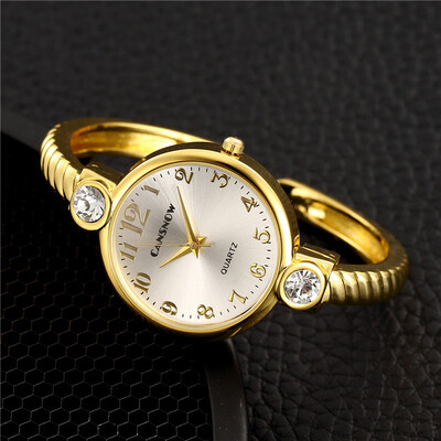 

Ladies Quartz Watch Small Rhinestones Creative Elegant Version