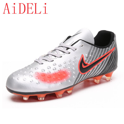 

AiDELi Simple Comfortable Mens Soccer Shoes Outdoor Sports Training Football Shoes