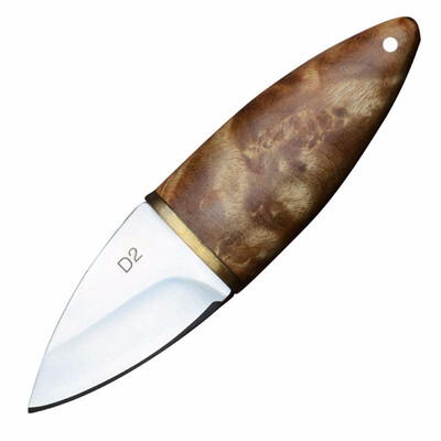 

D2 Steel Sharp Knife Wooden Handle Outdoor Camping Hunting Knives Fixed Blade EDC Self-defense Survival Tools Collection Gifts