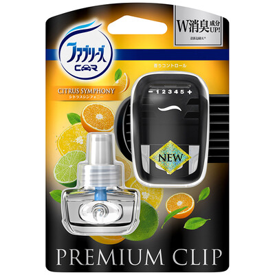 

Febreze wind double clear high-grade car perfume car fragrance air freshener air conditioning air outlet car deodorant orange ensemble 7ml