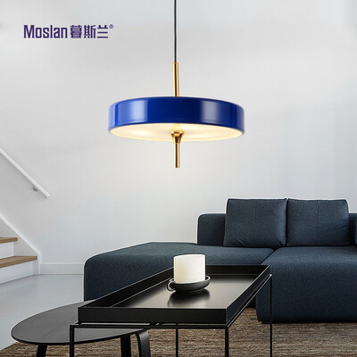 

Dusilam Caron single head restaurant lamp chandelier Taipei European style dining room lamp modern study chandelier modern li