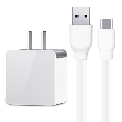 

Capshi mobile phone charger 2A + type-c data cable USB charging set Huawei mate9 / P10 glory V8 / music / millet 56 / Mang / Meizu MX6pro / Samsung S8