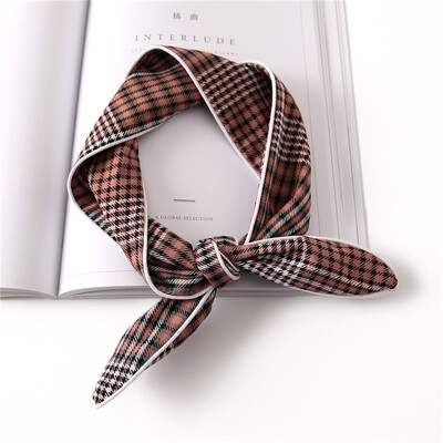 

Guttavalli Fashion Boys Colorful Geometric Students Tie Small Chevron Summer Unisex Stripes Scarves Korea Style Girls Soft Ties