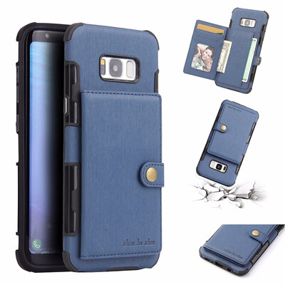 

SHS Phone Case For Samsung Galaxy G530J2 PrimeA8 2018 Fashion Concise Leather Wire Drawing Multifunction Purse