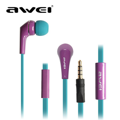 

ES-Q7i 3.5mm Stereo Noise-isolating Hi-fi In-ear Earphones Heavy Bass Music Headset Headphones for iPhone Smart Phones