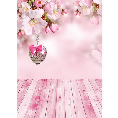 

Love Heart Purple Fog Photo Backdrop 57FT Vinyl Fabric Cloth Digital Printing Photo Background s-618