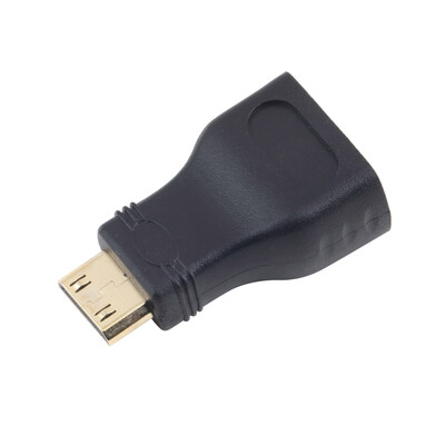 

HDMI female to HDMI mini male Video Signal Converter Adapter HDTV Connector
