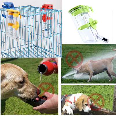 

No Drip Dog Top-Fill Water Bottle Drinker Pet Water Dispenser Water Feeder