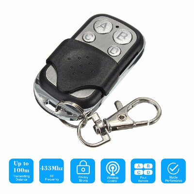 

433Mhz 4 Buttons Copy Cloning Duplicator Remote Control Transmitter Switch for Garage Opener Electric Garage Door Remote Control K